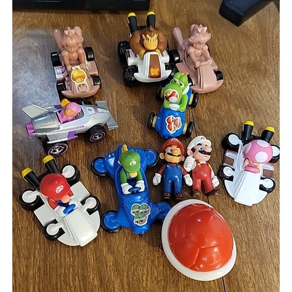 McDonald's Nintendo Mario Kart Lot Happy Meal Toys etc.. - Picture 1 of 10